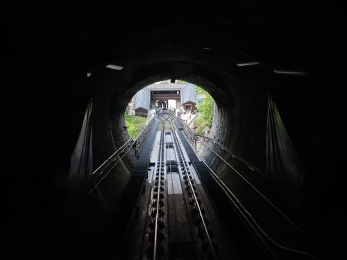 Funicular Tunnel and Track