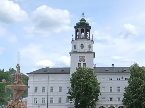 Glockenspiel Carillon in Salzburg Austria