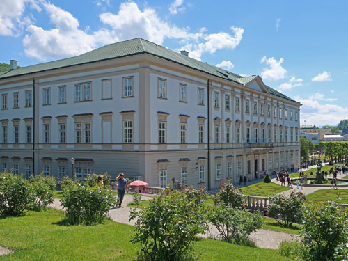 Mirabell Palace in Salzburg Austria